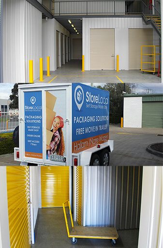 StoreLocal Self Storage units and trailer | StoreLocal | Self Storage | Personal & Commercial Storage